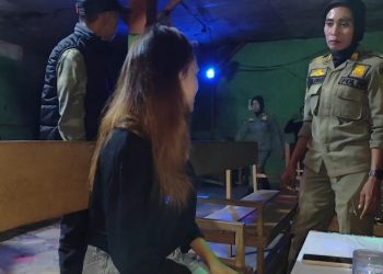 Tim Gabungan Kota Bengkulu Razia Hiburan Malam dan Gelar Skrining HIV